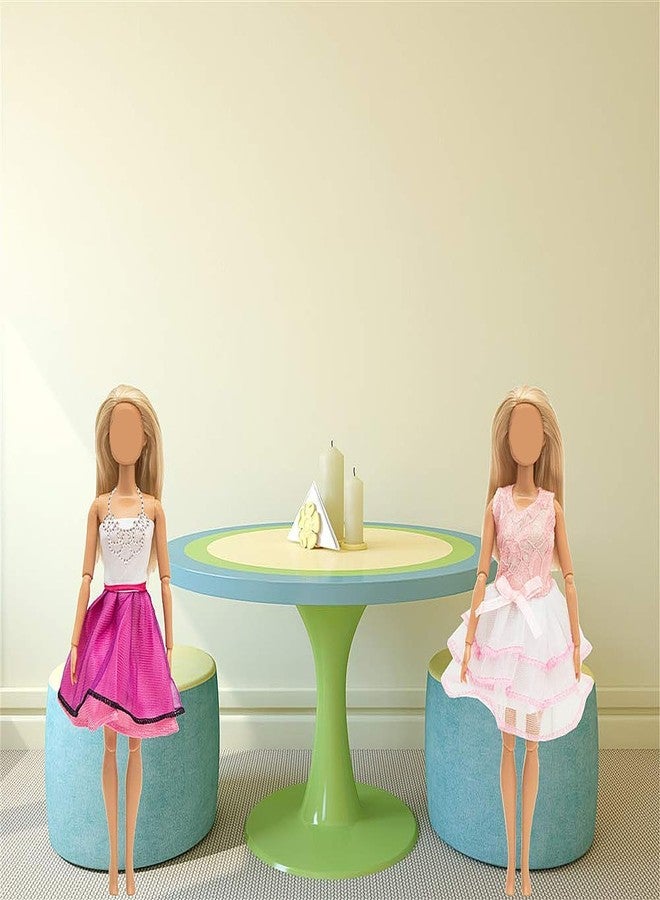 SOTOGO 41 Pieces Doll Clothes and Accessories for 11.5 Inch Dolls Clothes Include 11 Sets Dolls Fashion Handmade Doll Dresses and Accessories - Image 4